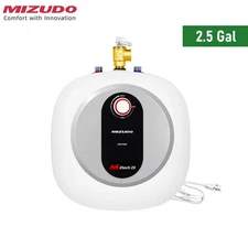 MIZUDO 2.5 Gallon 1440W Electric Mini Tank Water Heater Instant Hot Boiler 12V 