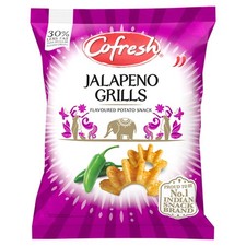 Cofresh Jalapeno Potato Grills 80g Great tasting snacks from around the world