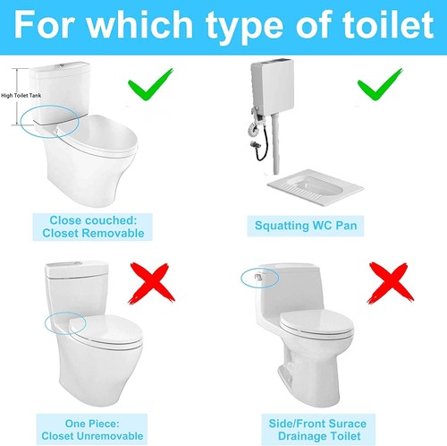 Toilet Flush Valve Replacement Kit 2 Inch Universal Water-Saving Toilet Repai... - Picture 3 of 9