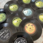 RETRO VINYL RECORD 45 Single Music Art Cafe Mancave - Collection Lot The Beatles
