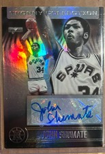 2020 Panini Illusions Trophy Collection Auto JOHN SHUMATE
