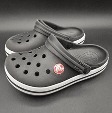 Little Kids Crocs Crocband Clogs C10 Black 10 Unlined