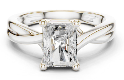 2 Ct Certified Lab Grown Diamond Timeless Elegant Mem's Ring 14K Gold Over