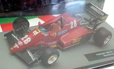 Altaya 1/43 Scale Model Car 1101IR13 - Ferrari 126 C3 1983 Rene Arnoux - Photo 1/4