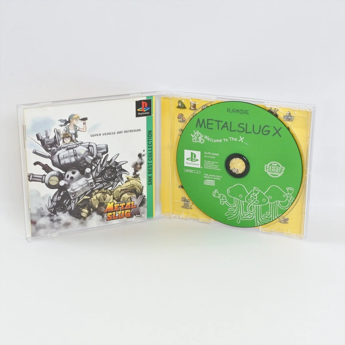 METAL SLUG X (SNK Best Collection) Playstation 1 (PS1) Japan