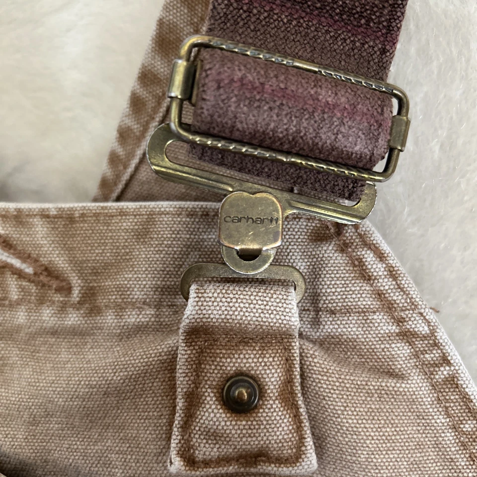 Baberos Carhartt R06 BRN parche de rodilla marrón envejecido para hombre 38x30 Foto 3 de 4