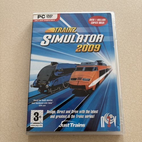 Trainz Simulator 2009 PC DVD Computer Video Game UK Release Mint Condition