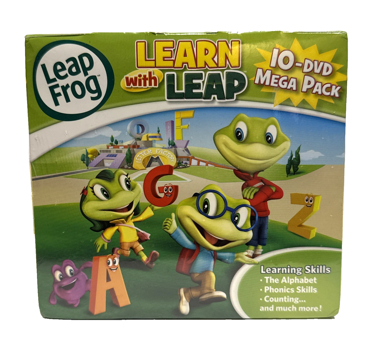 Leap frogリープフロッグDVD10巻 Leapfrog Collection: 10-DVD Mega Pack of Leap Frog Movies