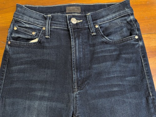 Mother Jeans Womens Sz 26 (26x26) The Insider Crop Step Fray Tongue & Chic Wash - Picture 4 of 18