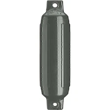 Polyform G-4 Twin Eye Boat Fender 6.5" x 22" - Graphite