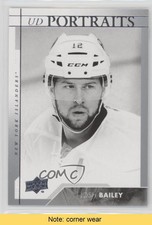 2017-18 Upper Deck Portraits Josh Bailey #P-36 READ 0c4