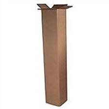 25 Boxes 10x10x20" Tall Corrugated Shipping Boxes ECT-32 Kraft Packing Cartons