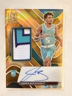 Panini Spectra Rookie 3 color Jersey Autograph Gold James Bouknight Hornets /10