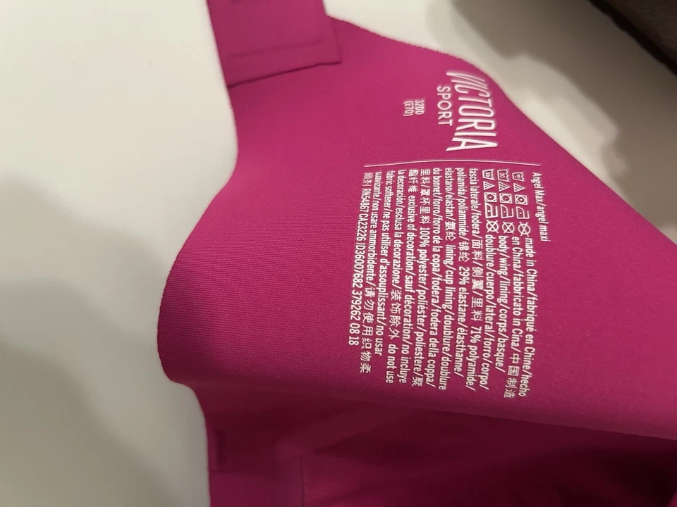 VICTORIA'S SECRET SPORT Lote de 5 Sujetadores Deportivos 32DD Soporte Máximo Ajustable Foto 3 de 4