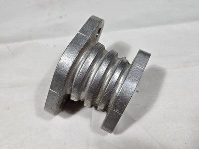 Webco Finned Amal GP Carb Manifold, Triumph BSA