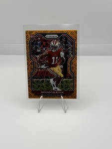 2020 Prizm BRANDON AIYUK Orange Lazer Rookie #301 (RC) San Francisco 49ers