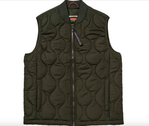 HAWKE & CO. Men's Loden Onion Quilted Offer Vest XL NEW $60 HMP3258 - Picture 2 of 3
