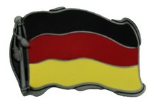 Germany Flag Belt Buckle Germans Deutsche Men Women Gift Metal Western Style New