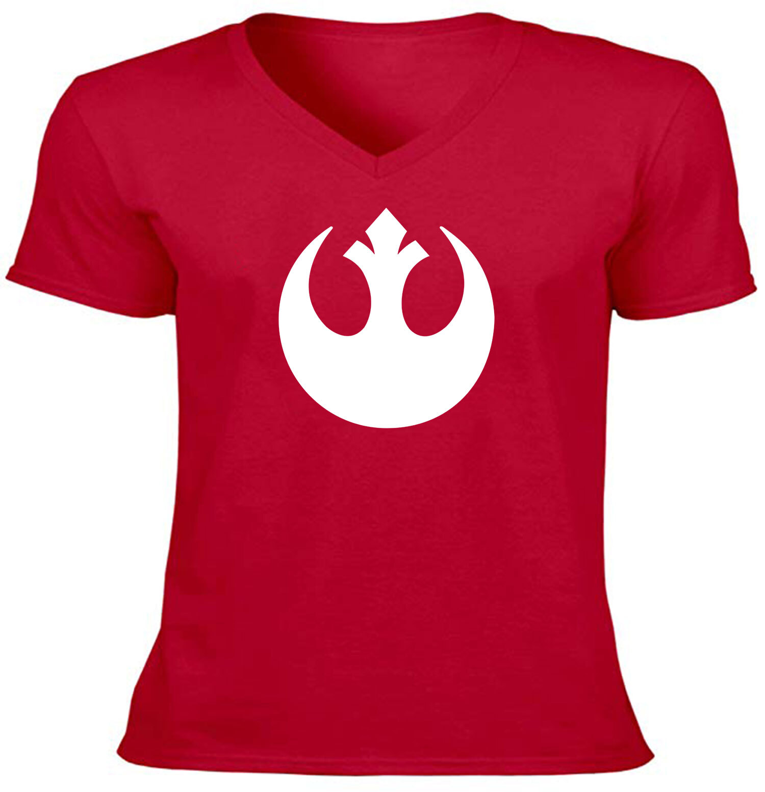 Star Wars Alianza Rebelde Rebelión República Jedi Cuello en V Camiseta Regalo Estampado Informal