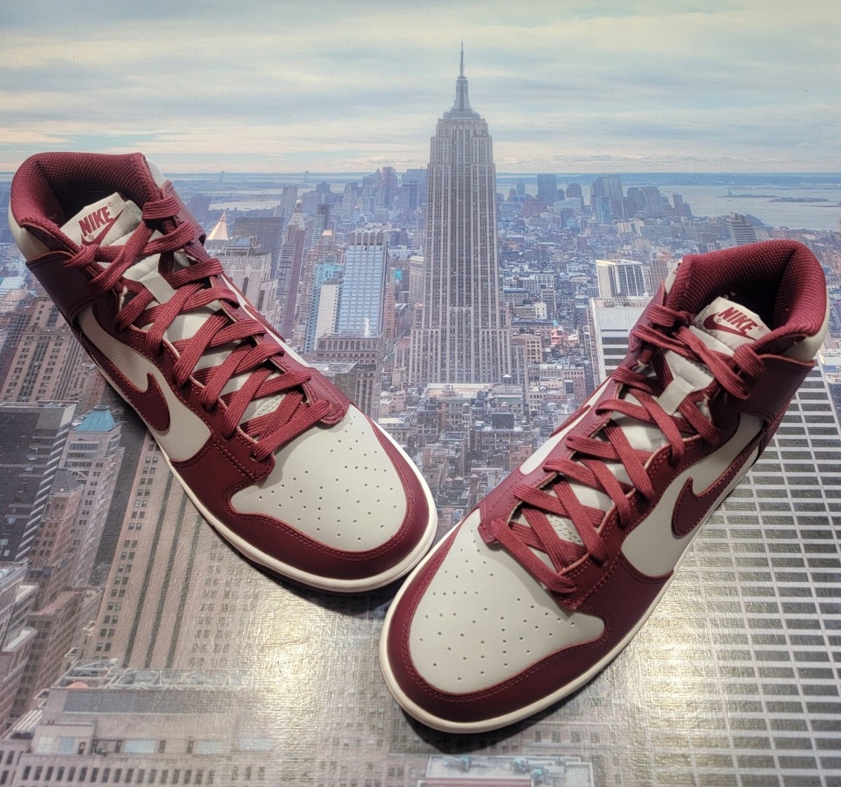 maroon dunk high