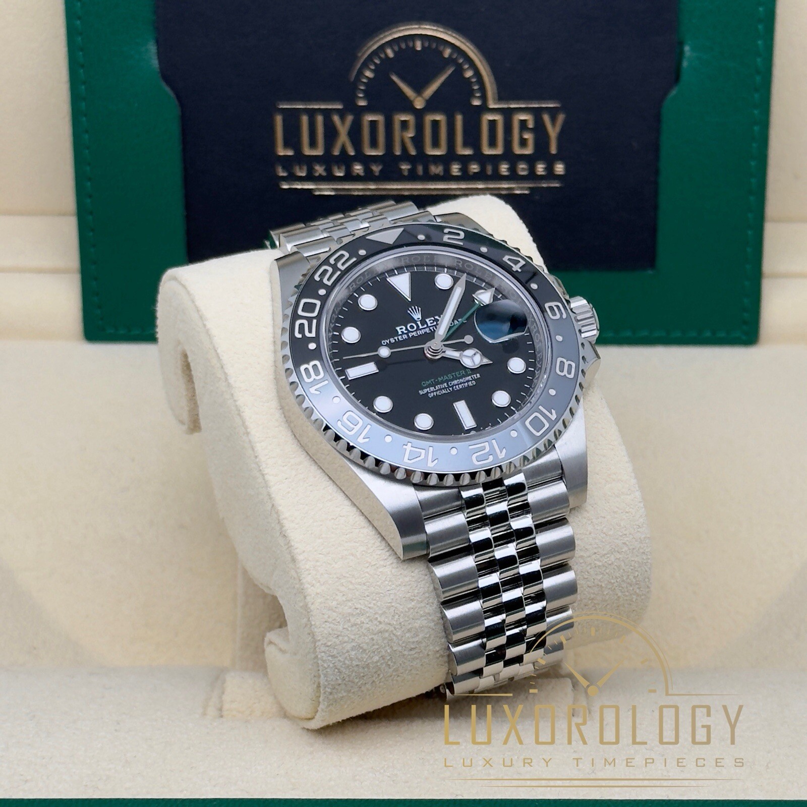 August 2024 UNWORN Rolex GMT MASTER II 126710GRNR ‘Bruce Wayne’ image 3