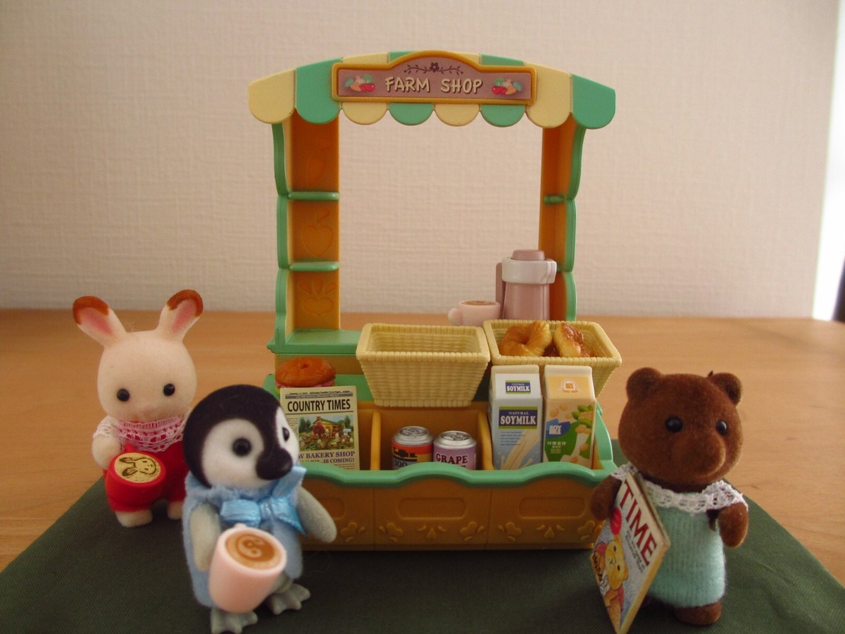 Photography Sylvanian Families Farm Shop Sylvanian Farm Shop Stall