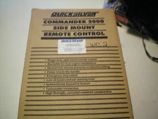 QUICKSILVER MERCURY #16903A20 COMMANDER 2000 REMOTE CONTROL,  FREE FREIGHT