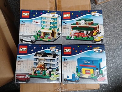 NEW Lego Toys R Us Excl Bricktober Mini Modulars 40141 40142 40143
