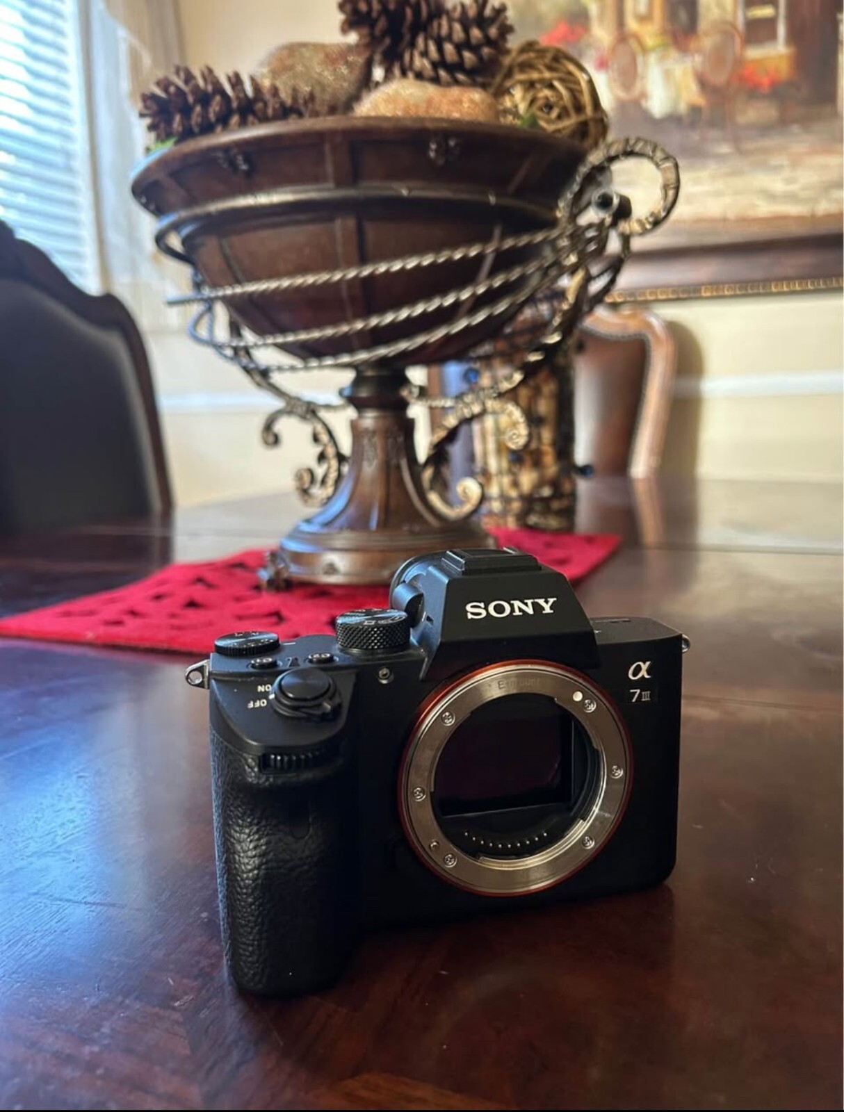 Sony a7 III 24.2 MP Mirrorless Digital Camera - Black (Body Only)