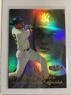 1998 Flair Showcase - Derek Jeter - Sec 2 Row 3 Seat 14 - NM-MINT t323