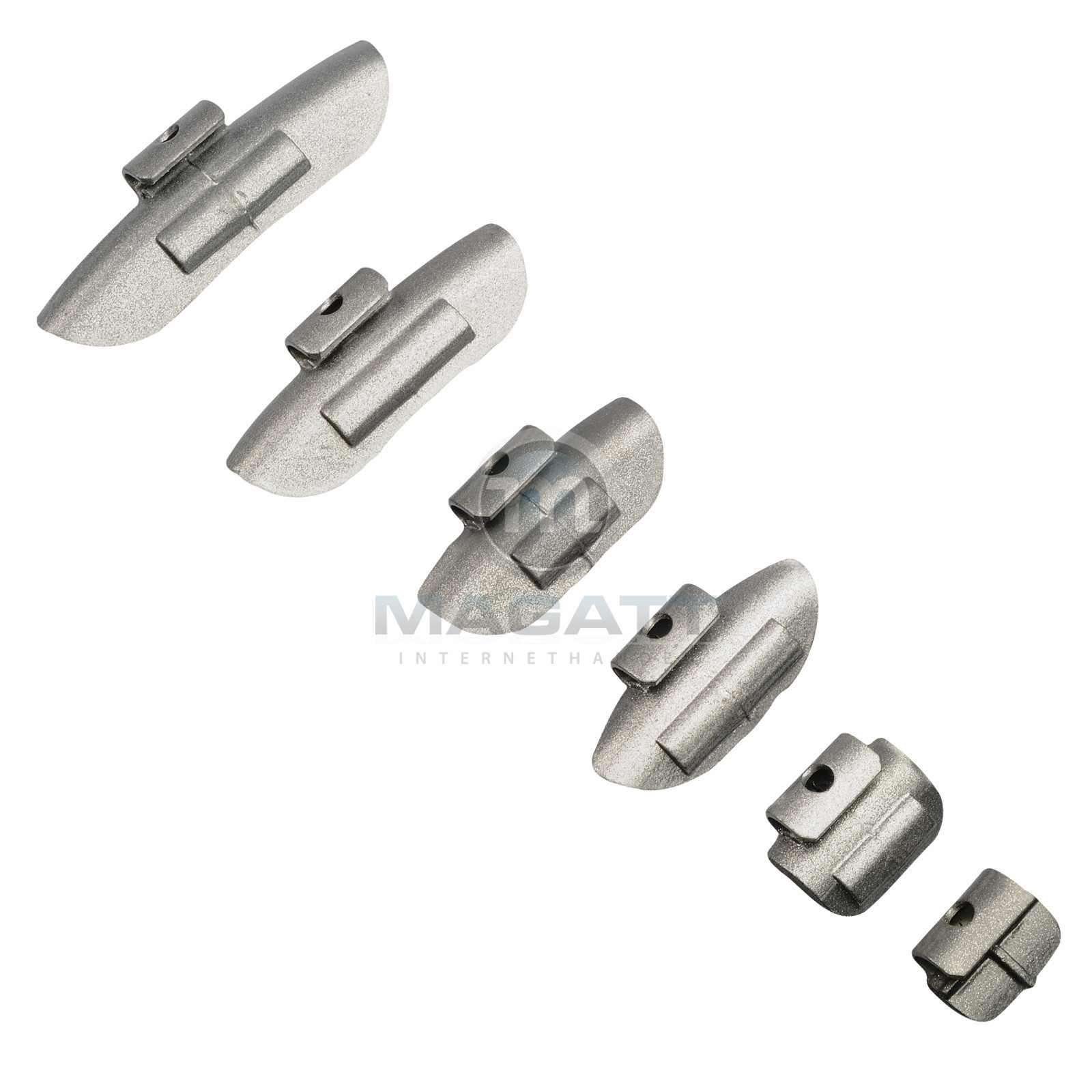 Poids à clipser Fivestars - jantes acier - FE - 25g main image 1