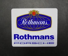 Rothmans Porsche Decal Sticker Logo Pegatina racing Sponsor rallye Group B 962