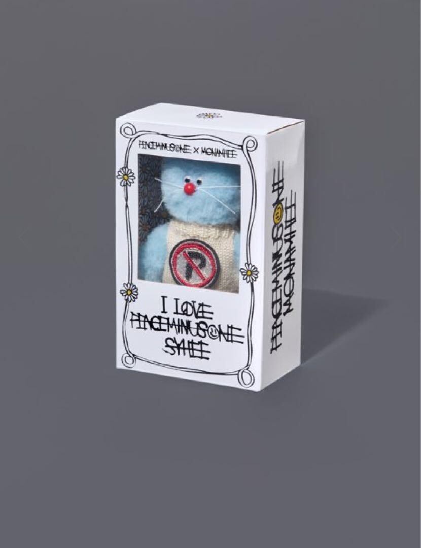 G-DRAGON PEACEMINUSONE X MONAMHEE DAIHEE SYHEE Plush Keyring