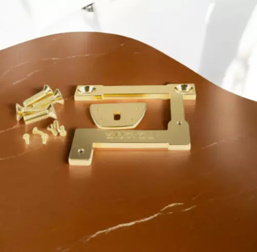 Vibramate V7 Gibson ES-335 Archtop Adapter Kit For Bigsby B7 G Series 24K Gold
