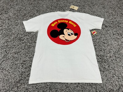 NEW Walt Disney World Vans Shirt Adult Small White 50th