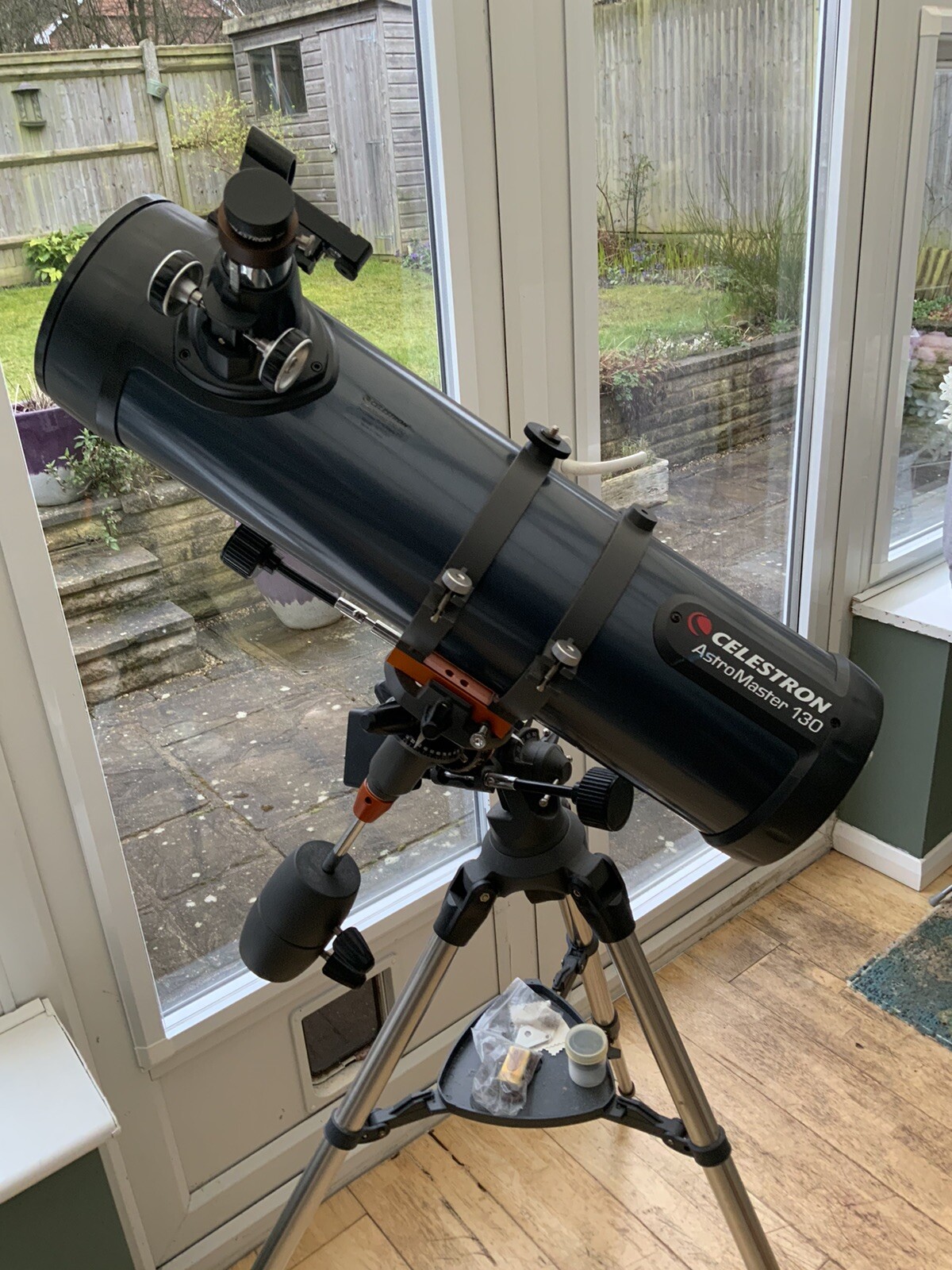 Celestron AstroMaster 130EQMD (Motor Drive) Telescope 50234310512 eBay