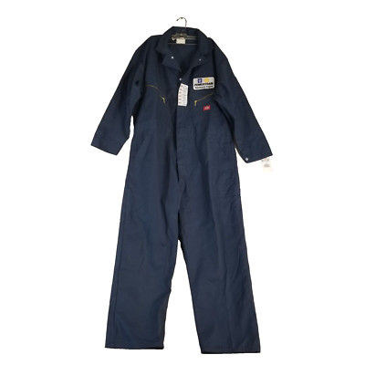 Dickies Jumpsuit Overalls Coveralls Men's 50 XL Blue workwear NEW