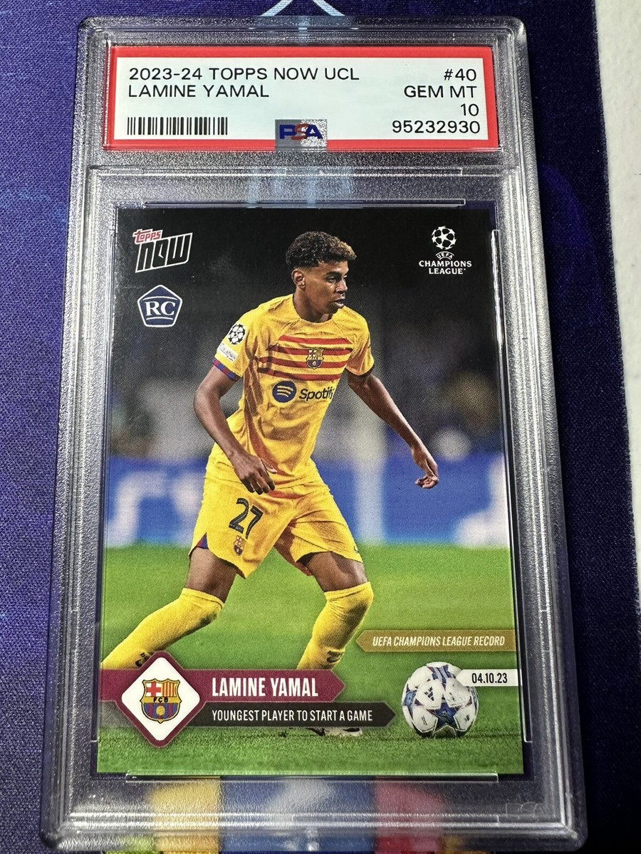 【激レア・PSA鑑定品】 Lamine Yamal ラミンヤマル直筆サイン RC 激レア・PSA鑑定品】 Lamine Yamal ラミンヤマル直筆サイン RC 激レア