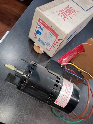 Magnetek 660 Motor 1/15 HP 3000 RPM JB1P078NV NEW 230/460v JB1P044 JB1R039 S8855