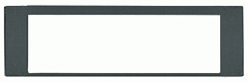 Mascherina Autoradio Audi A4 2001-2007 Foro ISO Nero No MMI Shop
