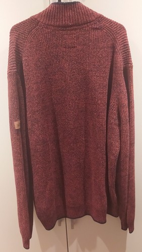 Globetrotter Cardigan Herren 3XL rot orange NEU mit Etikett - Bild 4 von 13