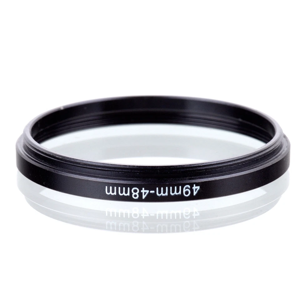 49mm-48mm 49mm to 48mm 49 - 48mm Step Down Ring Filter Adapter for Camera Lens - Image 2 of 3