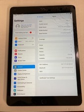 Apple iPad 7th Gen. 128GB, Wi-Fi, 10.2" - Space Gray A2197 - READ