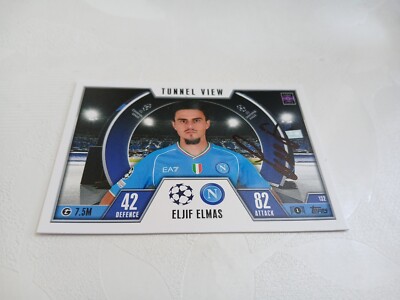 Trading Card Signed Eljif Elmas SSC Napoli NEW 