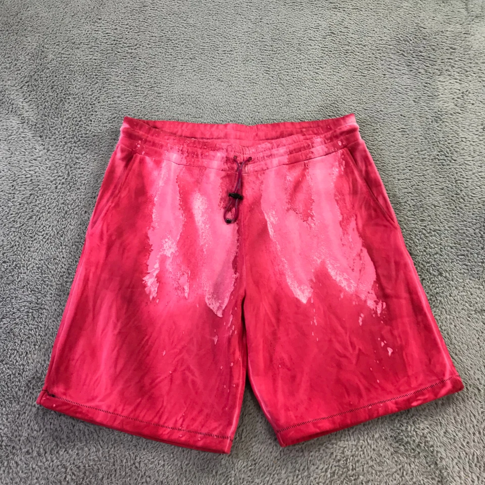 Pantalones Cortos Scotch & Soda Para Hombre Medianos Tie Dye Ombre Rosa Pantalones Cortos para Sudar Gimnasio Activo Foto 2 de 4