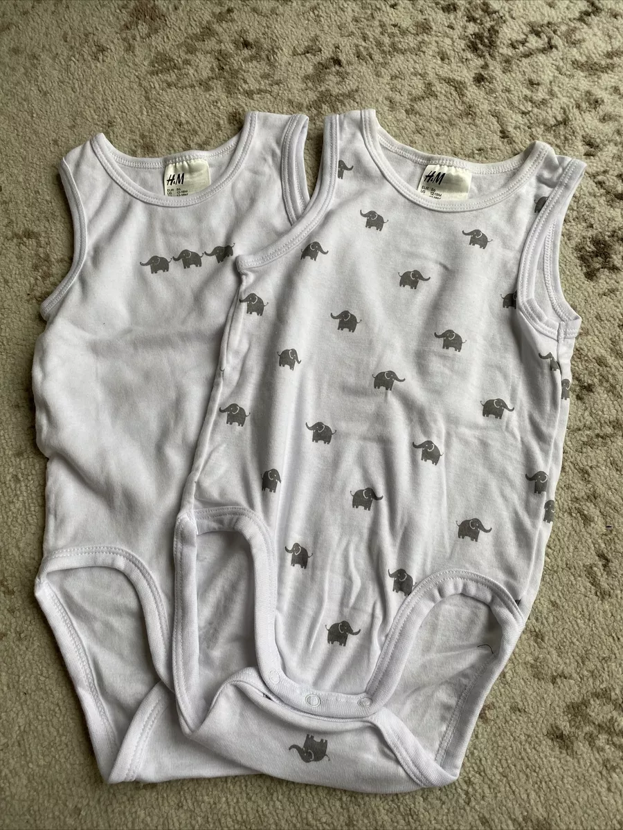 H&m baby cheap boy bodysuits