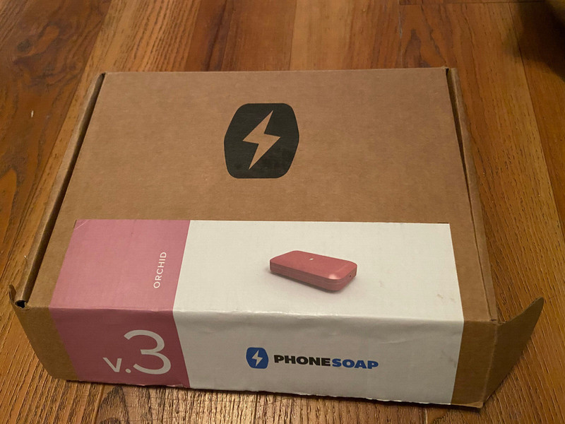 PHONESOAP V3  UV Phone Sanitizer/Charger -  Open Box