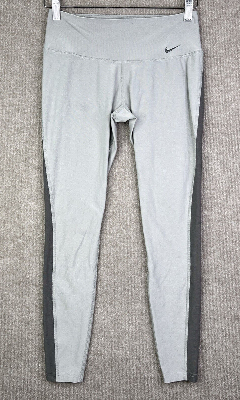 Nike Womens XS Gray Dri-Fit Running Yoga Gym Leggings 26x27
