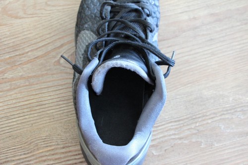 Very Rare Nike Zoom Kobe 6 VI Blackout Size 13 429659-013 Used Black Mamba - Picture 9 of 13