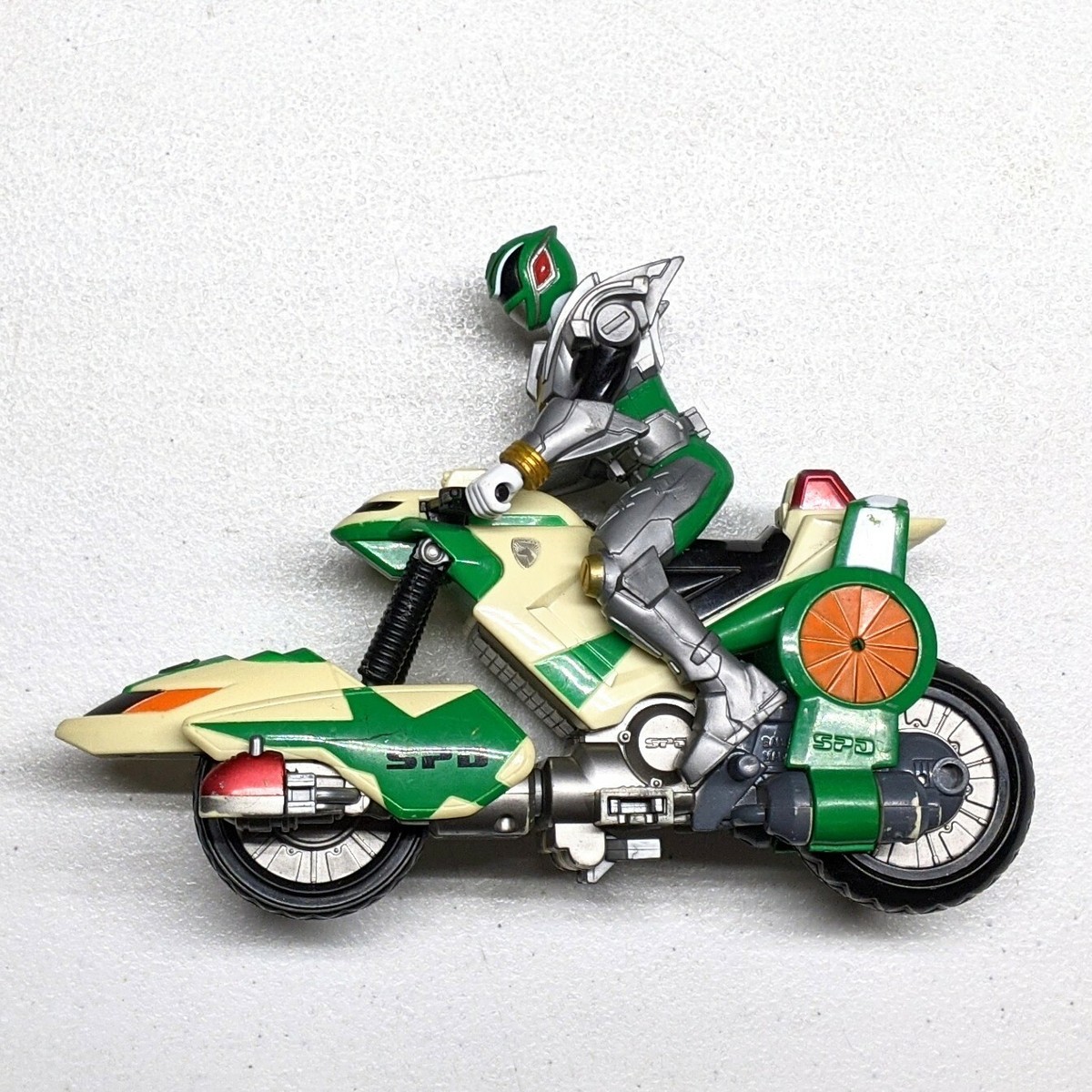2004 Bandai Power Rangers SPD Space Patrol Bike Green Ranger